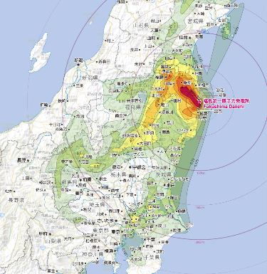 早川由紀夫先生「放射能汚染地図」